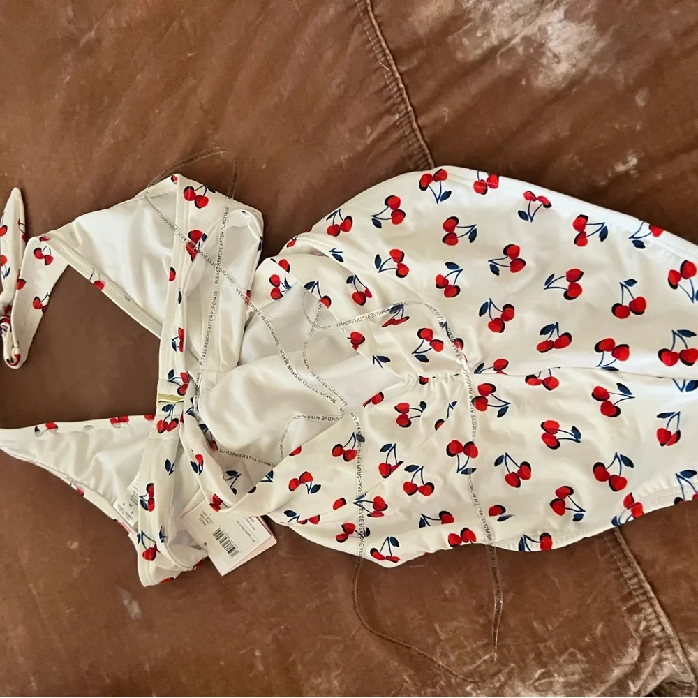 Kate Spade Cherry one piece bathing suit - Picture 3 of 6